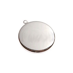 Lůžko kolečko stříbrné 2,5 cm