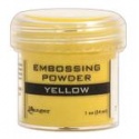 Embossový pudr - žlutý