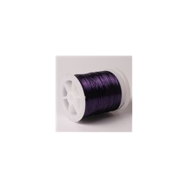 Lakovaný měděný drátek 0,5 mm/20 m purpurová
