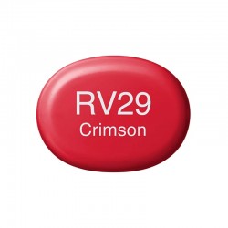 Copic marker sketch - Crimson - RV29