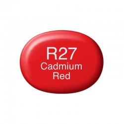 Copic marker sketch - Cadmium Red - R27