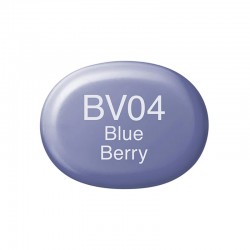 Copic marker sketch - Blue Berry - BV04