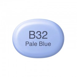 Copic marker sketch - Pale Blue - B32