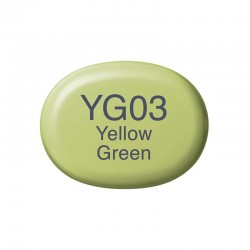Copic marker sketch - Yellow Green - YG03