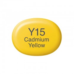 Copic marker sketch - Cadmium Yellow - Y15