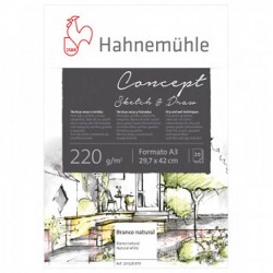 Blok Concept A3 – 220 gr. jemně zrnitý