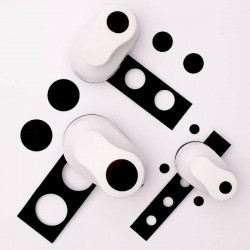 Sada tří raznic kruh  - 8 mm + 16 mm + 25 mm