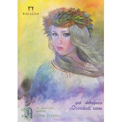 Blok pro akvarel Věneček A5 - krémový 280 gr, jemná textura