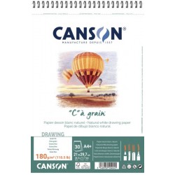 Blok C a grain A3 - 125 gr - kroužková vaba