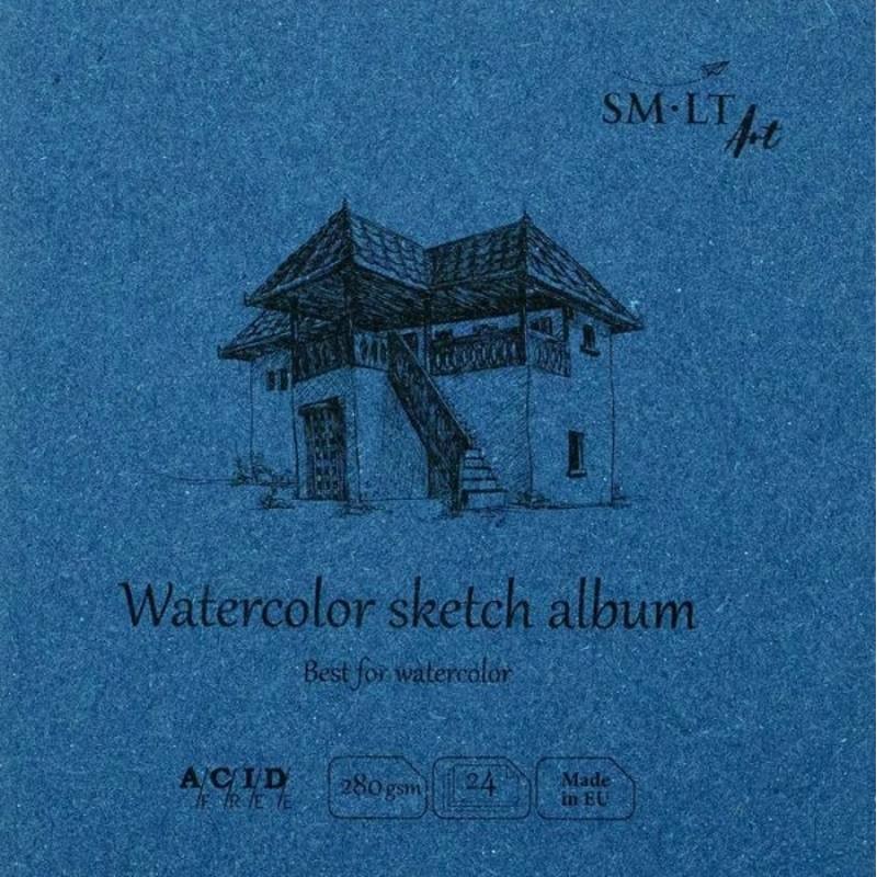 Blok Watercolor 9 x 9 cm – 260 g, 24 listů