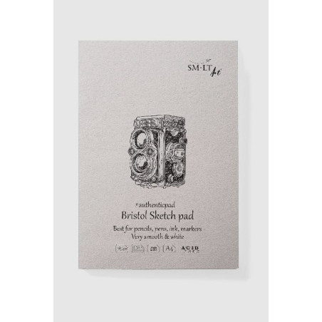 Blok Bristol A5 185 g, 50 listů – lepená vazba