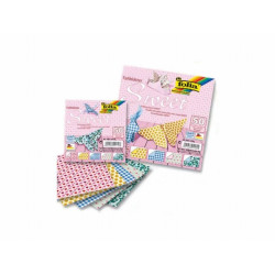 Origami papír "sweet" - 80 g/m2 - 20 x 20 cm 50 listů