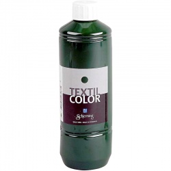 Barva na textil 500 ml - olivová
