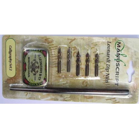 Kaligrafická sada 5+1 Manuscript