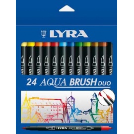 Aqua Brush duo 24 barev