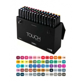 Touch marker 60 ks barevných odstínů A sada