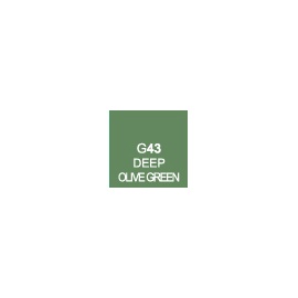 Touch marker G43 - deep olive green